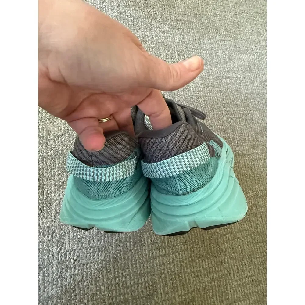 Hoka‎ one one blue gray running sneaker